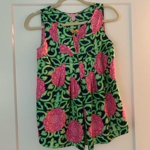 Lilly Pulitzer Silk Top